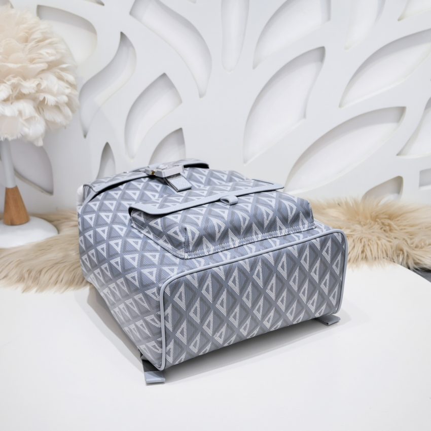 Replica Dior Hit The Road Backpack Diamond Grey 2 Replica Dior Hit The Road Backpack Diamond Grey - realistic designer-inspired fake bag