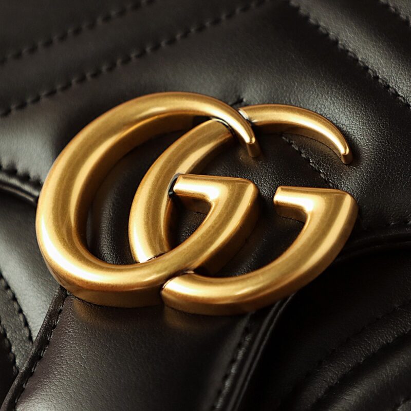 Replica Gucci GG Marmont Square Black 16 Replica Gucci GG Marmont Square Black - high-quality designer bag clone