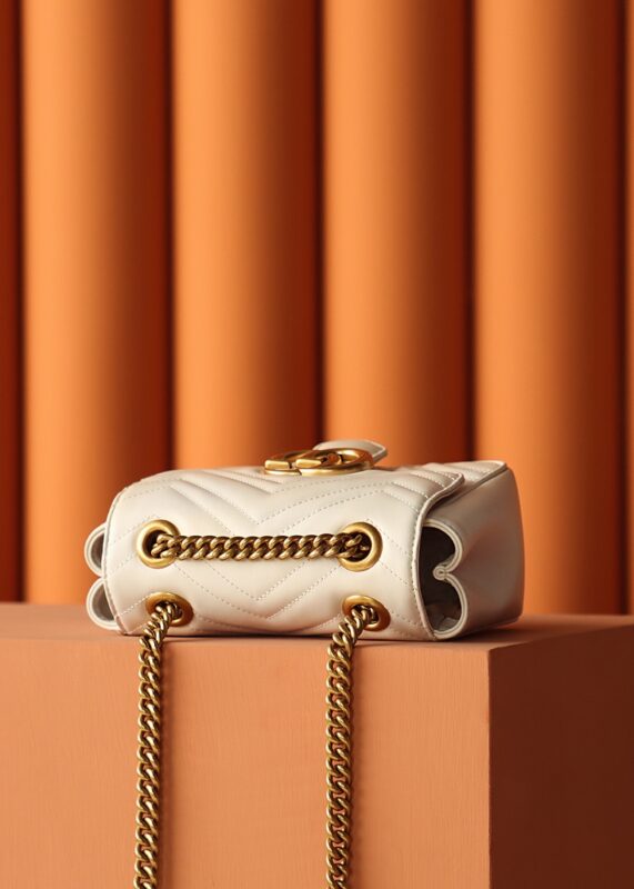 Replica Gucci GG Marmont Square Beige - elite superclone designer purse