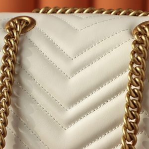 Replica Gucci GG Marmont Square Beige - near-authentic luxury replica handbag