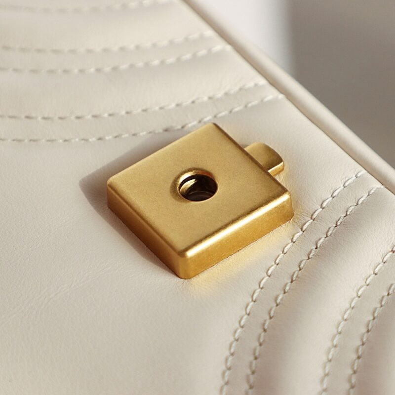 Replica Gucci GG Marmont Square Beige - near-authentic luxury replica handbag