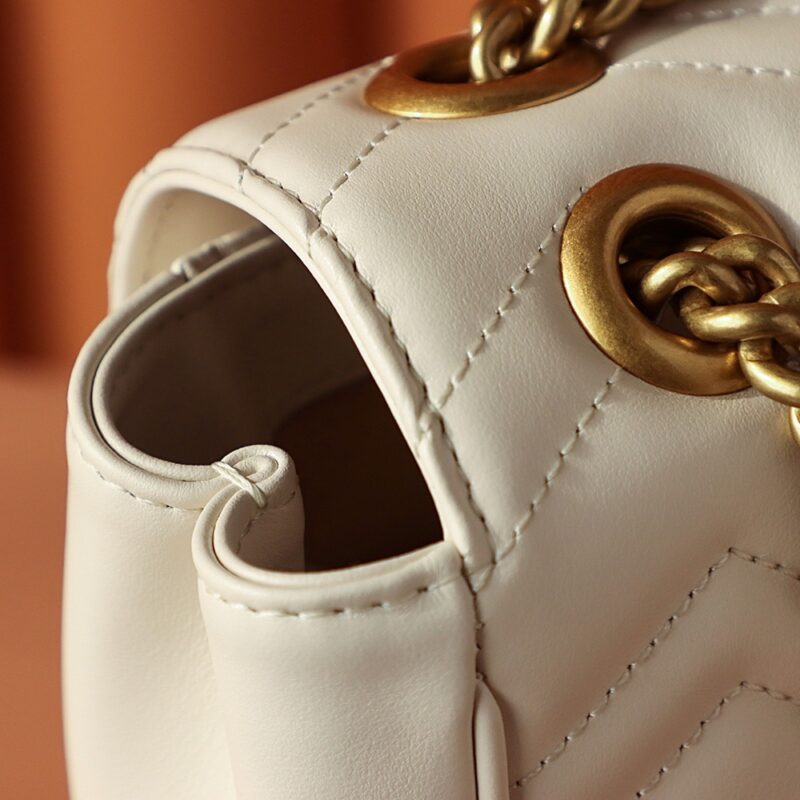 Replica Gucci GG Marmont Square Beige - high-accuracy replica luxury purse