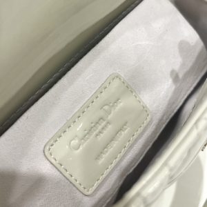Replica Dior Lady D-Joy Bag White Patent 9 Replica Dior Lady D-Joy Bag White Patent - ultra-realistic fake designer tote