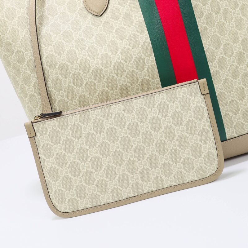 Replica Gucci GG Large Tote Bag Beige 7 Replica Gucci GG Large Tote Bag Beige - top-rated replica designer bag