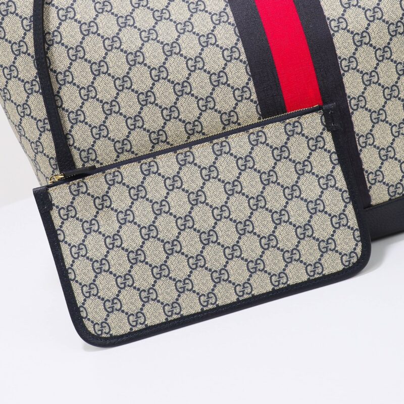 Replica Gucci GG Large Tote Bag Blue - top-tier luxury replica shoulder bag