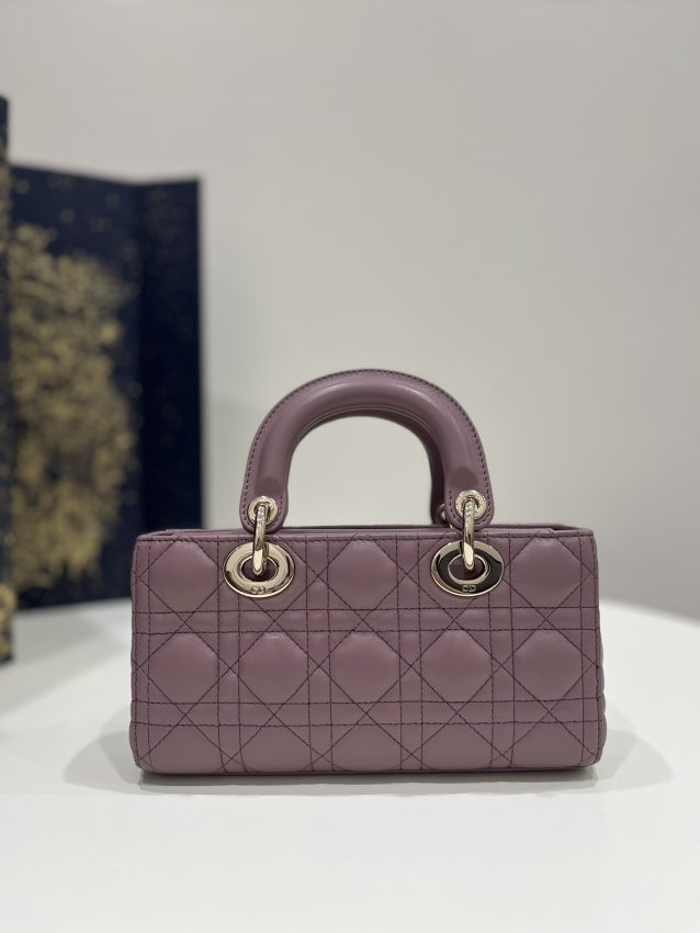 Replica Dior Lady D-Joy Bag Purple 2 Replica Dior Lady D-Joy Bag Purple - realistic designer-inspired fake bag