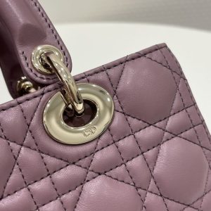 Replica Dior Lady D-Joy Bag Purple 5 Replica Dior Lady D-Joy Bag Purple - best quality luxury bag dupe