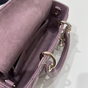 Replica Dior Lady D-Joy Bag Purple 6 Replica Dior Lady D-Joy Bag Purple - ultra-realistic fake designer tote