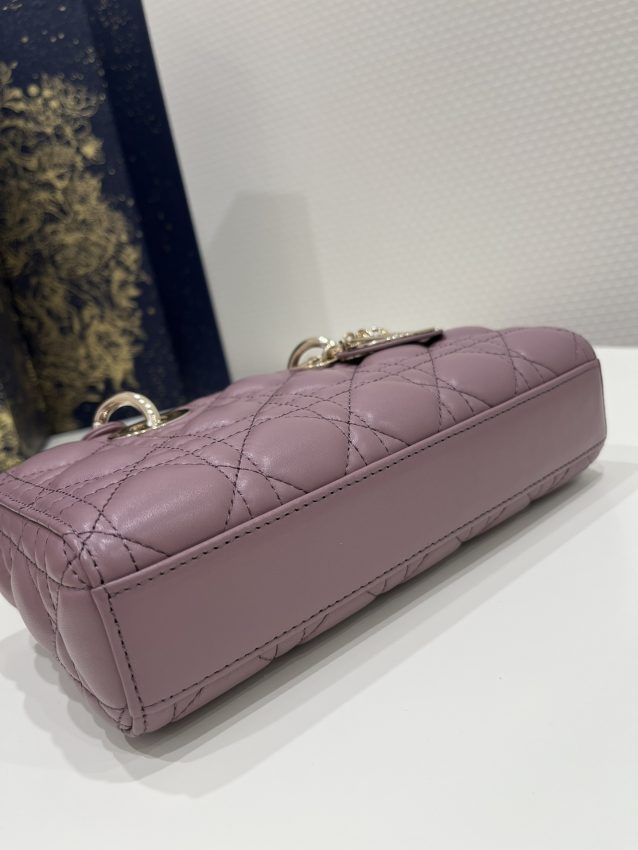 Replica Dior Lady D-Joy Bag Purple 8 Replica Dior Lady D-Joy Bag Purple - authentic-look luxury purse replica