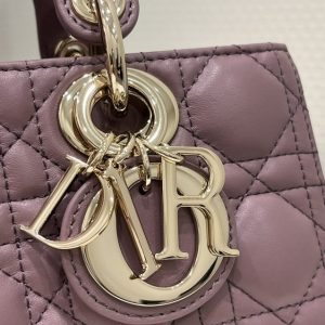 Replica Dior Lady D-Joy Bag Purple 9 Replica Dior Lady D-Joy Bag Purple - high-accuracy replica luxury purse