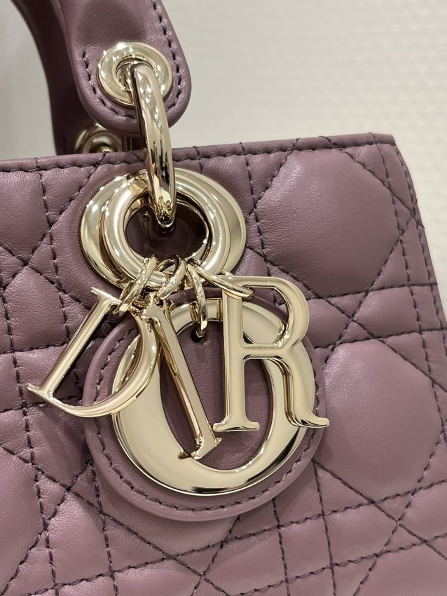 Replica Dior Lady D-Joy Bag Purple 9 Replica Dior Lady D-Joy Bag Purple - high-accuracy replica luxury purse