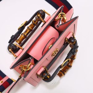 Replica Gucci Diana Small Tote Pink - 1:1 designer replica handbag