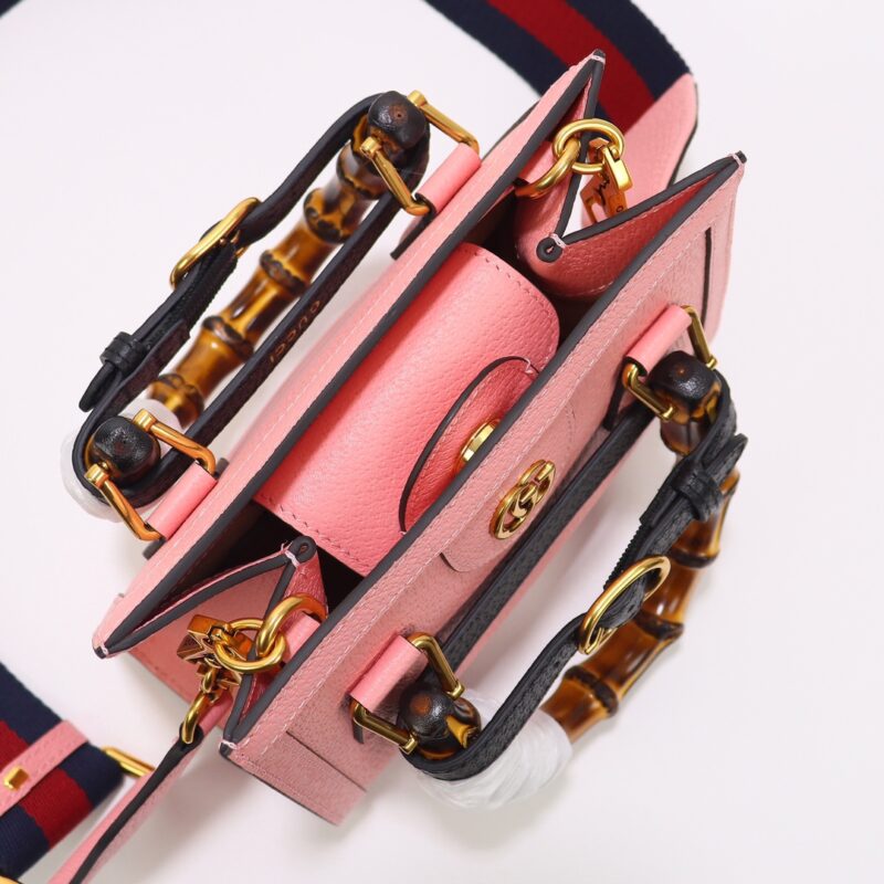 Replica Gucci Diana Small Tote Pink - 1:1 designer replica handbag