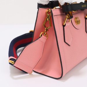 Replica Gucci Diana Small Tote Pink - best-selling designer handbag dupe