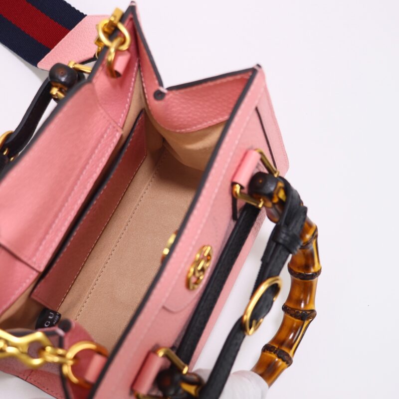 Replica Gucci Diana Small Tote Pink - near-authentic luxury replica handbag