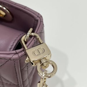 Replica Dior Lady D-Joy Mini Bag Dark Purple 3 Replica Dior Lady D-Joy Mini Bag Dark Purple - realistic designer-inspired fake bag