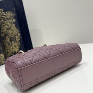 Replica Dior Lady D-Joy Mini Bag Dark Purple 4 Replica Dior Lady D-Joy Mini Bag Dark Purple - best-selling designer handbag dupe