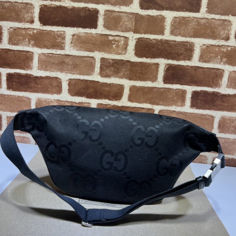 Replica Gucci Double G Waist Bag Black 6 Replica Gucci Double G Waist Bag Black - high-quality designer bag clone