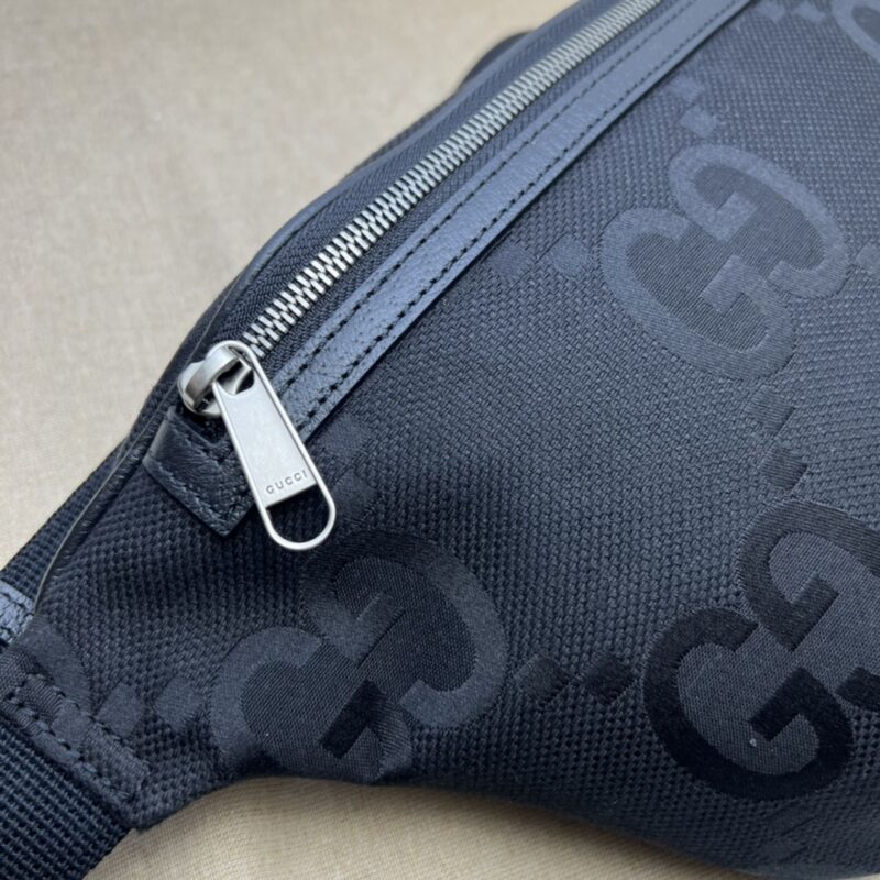 Replica Gucci Double G Waist Bag Black 7 Replica Gucci Double G Waist Bag Black - high-quality designer bag clone