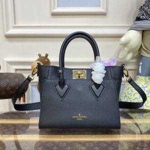 Replica Louis Vuitton On My Side PM Full Black 1 Replica Louis Vuitton On My Side PM Full Black - premium-grade designer purse dupe