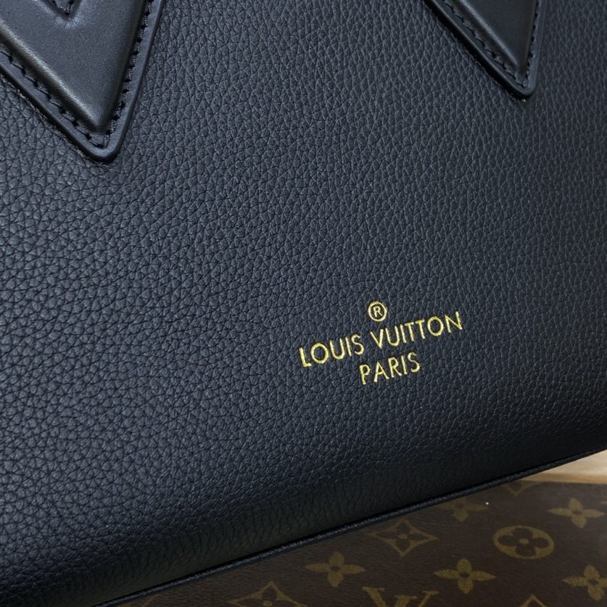 Replica Louis Vuitton On My Side PM Full Black 4 Replica Louis Vuitton On My Side PM Full Black - high-accuracy replica luxury purse
