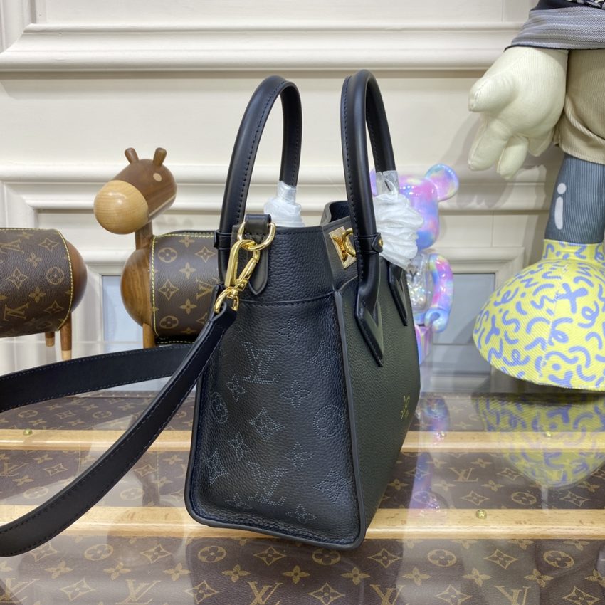 Replica Louis Vuitton On My Side PM Full Black 7 Replica Louis Vuitton On My Side PM Full Black - high-end fake designer purse