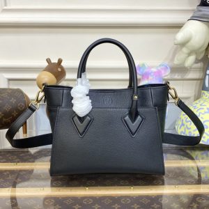 Replica Louis Vuitton On My Side PM Full Black 2 Replica Louis Vuitton On My Side PM Full Black - top-tier luxury replica shoulder bag