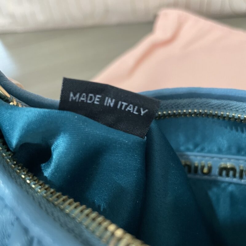 Replica Miu Miu Wander Blue 4 Replica Miu Miu Wander Blue - best quality luxury bag dupe
