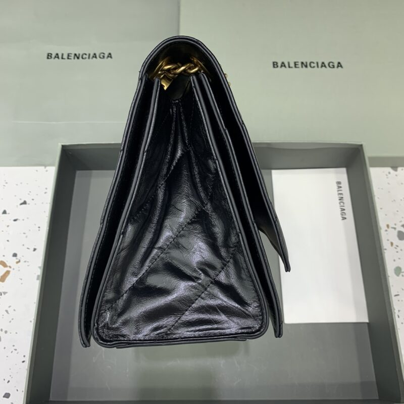 Replica Balenciaga Crush Large Black 2.0 3 Replica Balenciaga Crush Large Black 2.0 - premium-grade designer purse dupe
