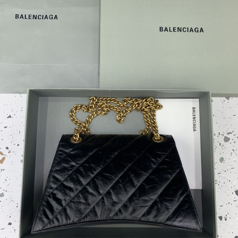 Replica Balenciaga Crush Large Black 2.0 7 Replica Balenciaga Crush Large Black 2.0 - near-authentic luxury replica handbag