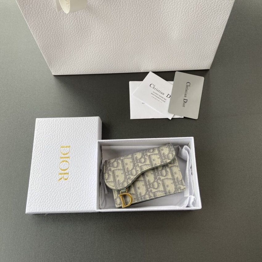 Replica Dior Bloom Card Holder Beige 7 Replica Dior Bloom Card Holder Beige - 1:1 designer replica handbag