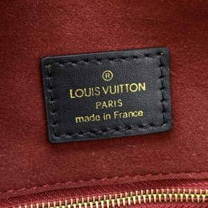 Replica Louis Vuitton Speedy Bandouliere 25 Black-Pink - ultra-realistic fake designer tote