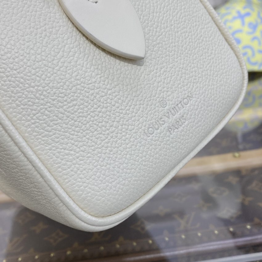 Replica Louis Vuitton Speedy Bandouliere 20 White - near-authentic luxury replica handbag
