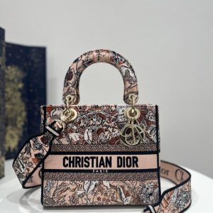 Replica Lady Dior D-Lite Flower 1 Replica Lady Dior D-Lite Flower - top-rated replica designer bag