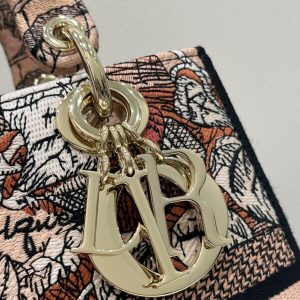 Replica Lady Dior D-Lite Flower 7 Replica Lady Dior D-Lite Flower - elite superclone designer purse