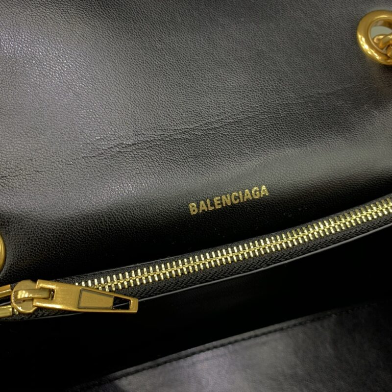 Replica Balenciaga Crush Small Black Gold 2 Replica Balenciaga Crush Small Black Gold - high-accuracy replica luxury purse