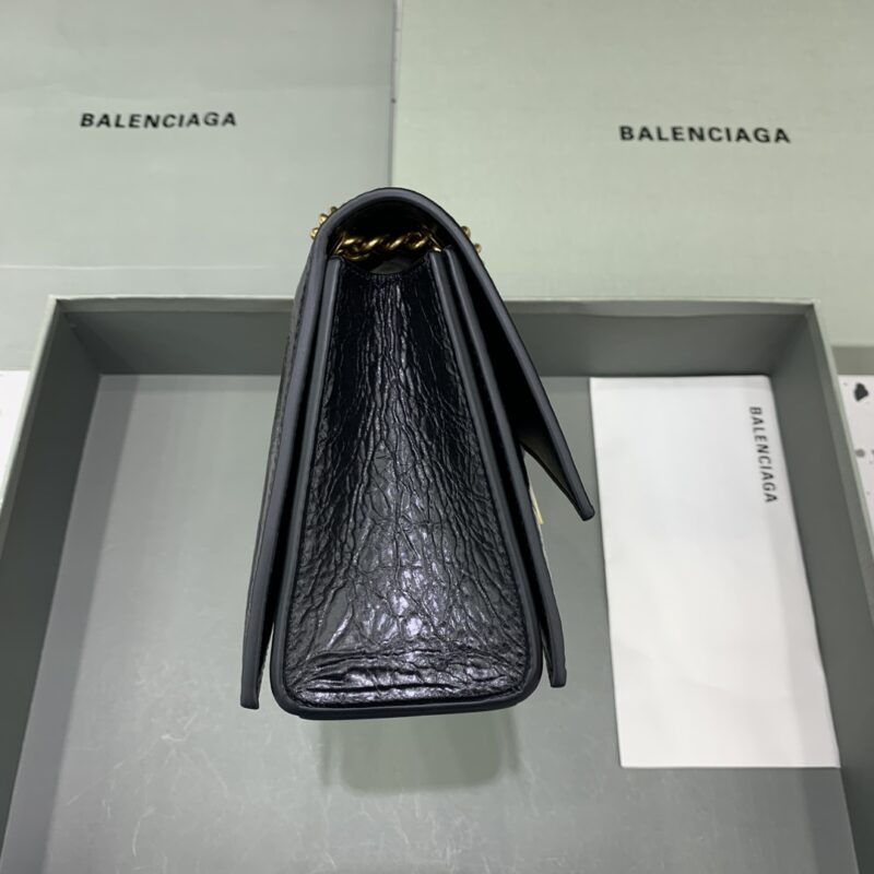 Replica Balenciaga Crush Small Black Gold 3 Replica Balenciaga Crush Small Black Gold - high-quality designer bag clone