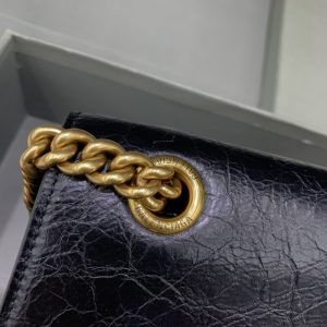 Replica Balenciaga Crush Small Black Gold 7 Replica Balenciaga Crush Small Black Gold - elite superclone designer purse
