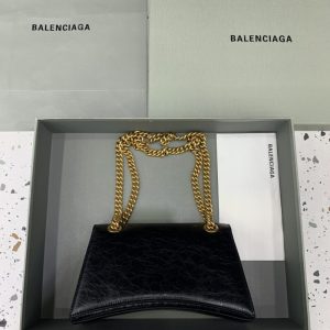 Replica Balenciaga Crush Small Black Gold 8 Replica Balenciaga Crush Small Black Gold - top-tier luxury replica shoulder bag