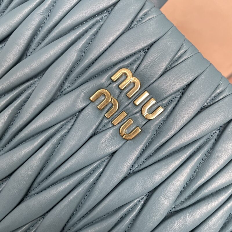 Replica Miu Miu Matelassé Tote Blue 8 Replica Miu Miu Matelassé Tote Blue - best quality luxury bag dupe