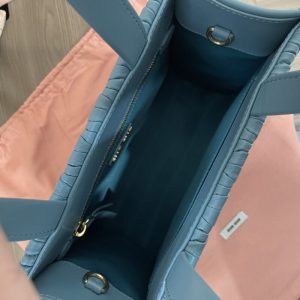 Replica Miu Miu Matelassé Tote Blue 10 Replica Miu Miu Matelassé Tote Blue - authentic-look luxury purse replica