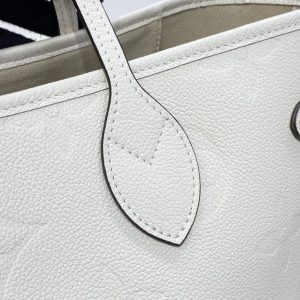 Replica Louis Vuitton Neverfull MM Full Beige - authentic-look luxury purse replica