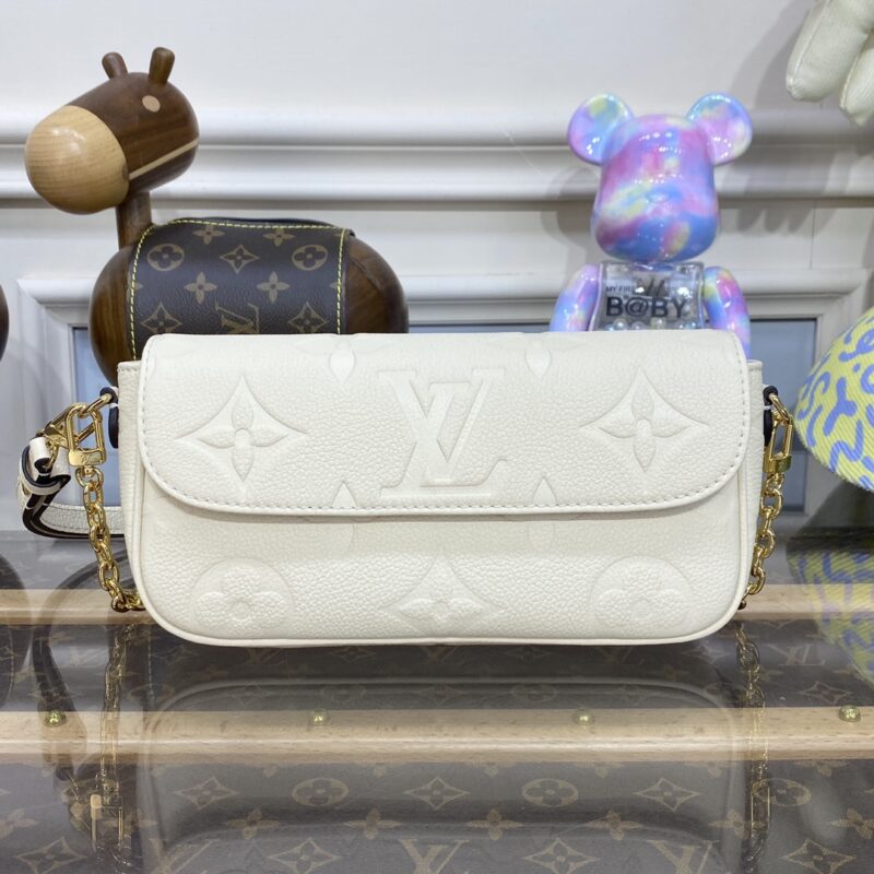 Replica Louis Vuitton Wallet on Chain Ivy Full White 3 Replica Louis Vuitton Wallet on Chain Ivy Full White - high-end fake designer purse