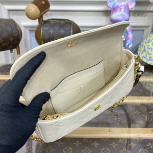 Replica Louis Vuitton Wallet on Chain Ivy Full White 9 Replica Louis Vuitton Wallet on Chain Ivy Full White - 1:1 designer replica handbag