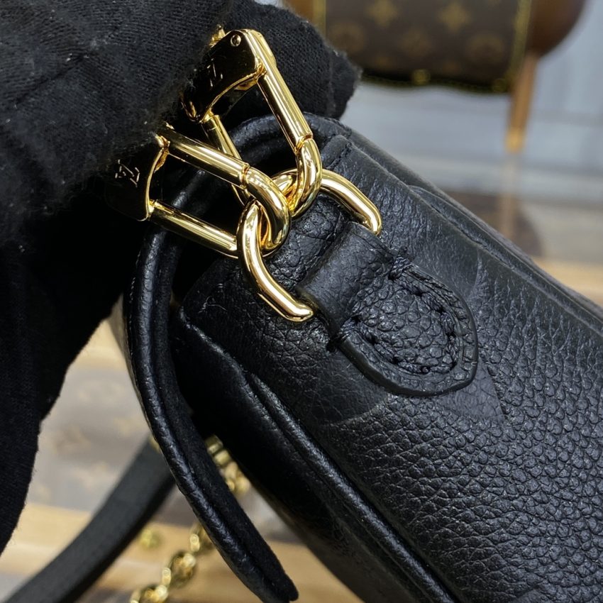 Replica Louis Vuitton Wallet on Chain Ivy Black 2 Replica Louis Vuitton Wallet on Chain Ivy Black - authentic-look luxury purse replica