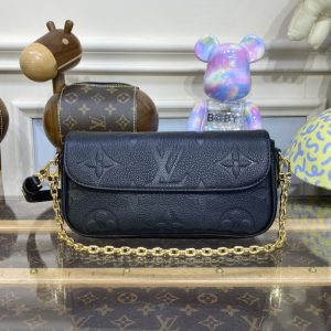 Replica Louis Vuitton Wallet on Chain Ivy Black 1 Replica Louis Vuitton Wallet on Chain Ivy Black - high-accuracy replica luxury purse