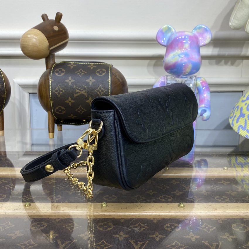 Replica Louis Vuitton Wallet on Chain Ivy Black 7 Replica Louis Vuitton Wallet on Chain Ivy Black - near-authentic luxury replica handbag