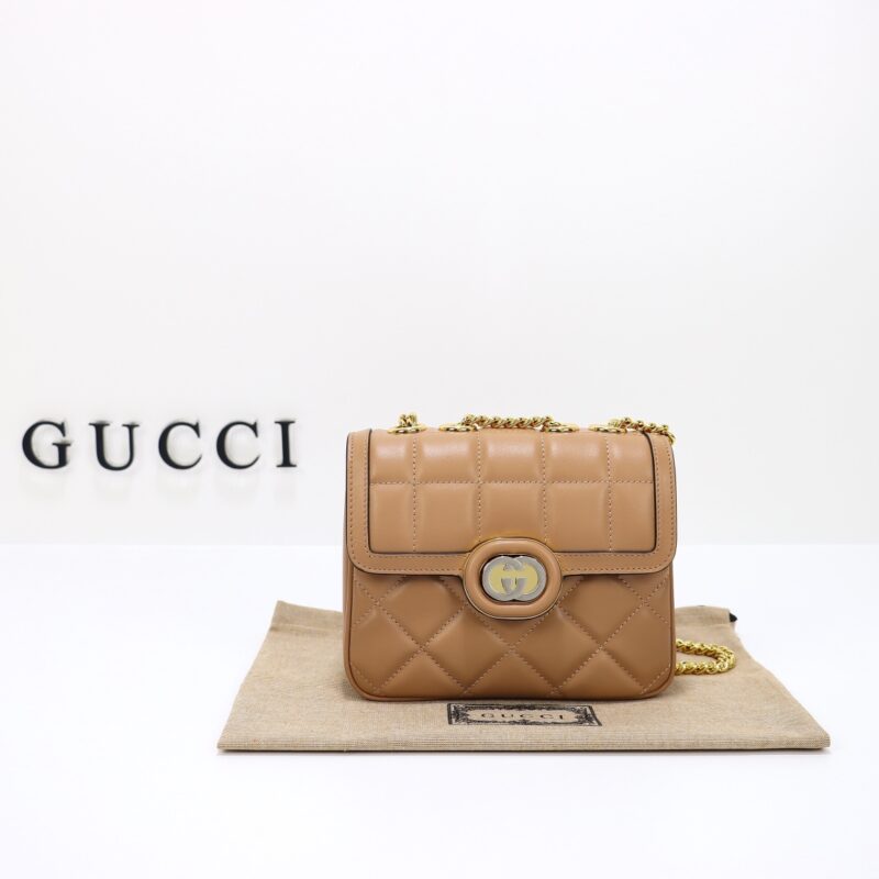 Replica Gucci Gucci Deco Double G Nude 6 Replica Gucci Gucci Deco Double G Nude - high-end fake designer purse