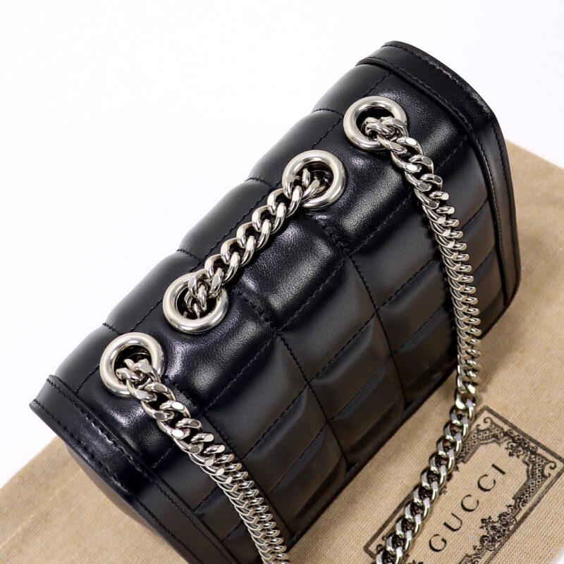 Replica Gucci Gucci Deco Double G Black 4 Replica Gucci Gucci Deco Double G Black - high-end fake designer purse