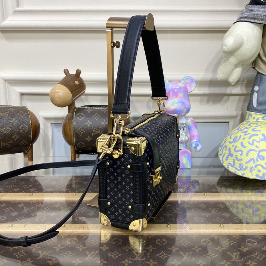 Replica Louis Vuitton Side Trunk Black 4 Replica Louis Vuitton Side Trunk Black - authentic-look luxury purse replica